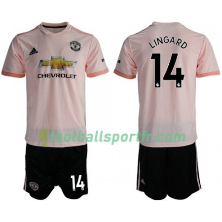 Tenue Manchester United Lingard 14 Enfant Extérieur 2018-2019 Maillot de Foot